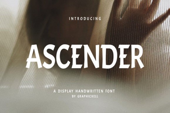 Ascender Playful Display Font for Creative Projects