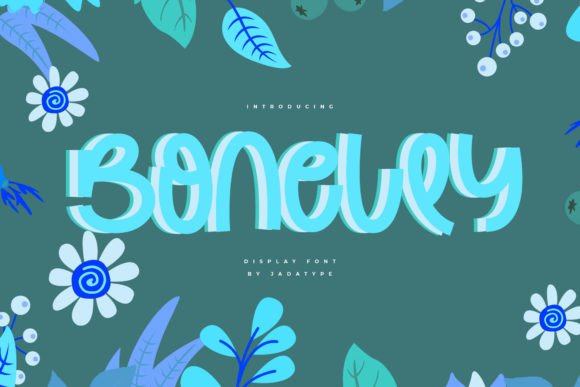 Bonelly Display Font for Playful Web Design