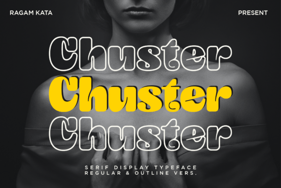 Chuster: A Bold Retro Serif Font for Display Branding
