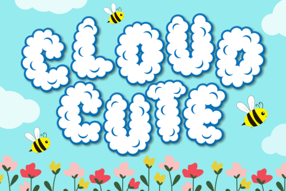 Cute Cloud: A Lovely Display Font for Business Branding