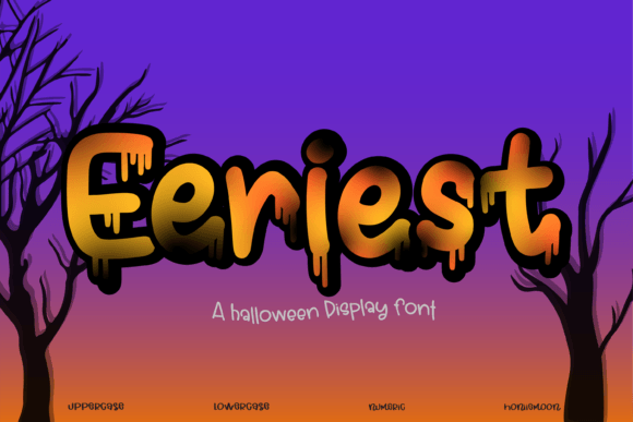 Exploring the Eeriest Display Font for Creative Projects
