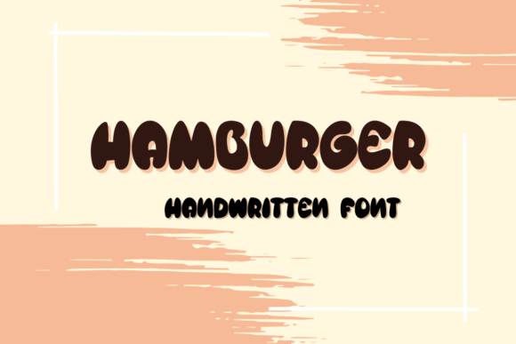 Hambergers: A Handwritten Font That Makes Campaign Messaging Feel Human