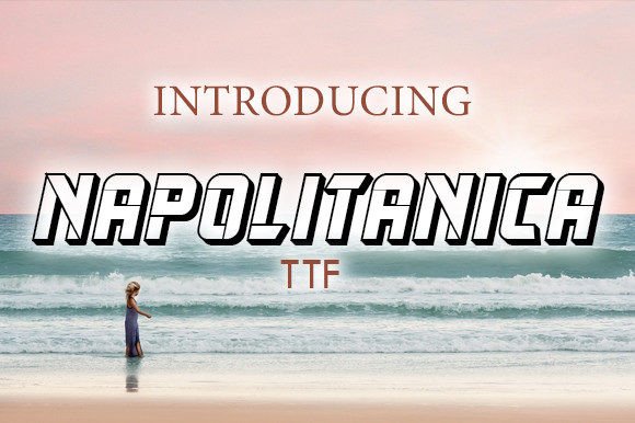 Napolitanica Display Font for Makers and Product Creators