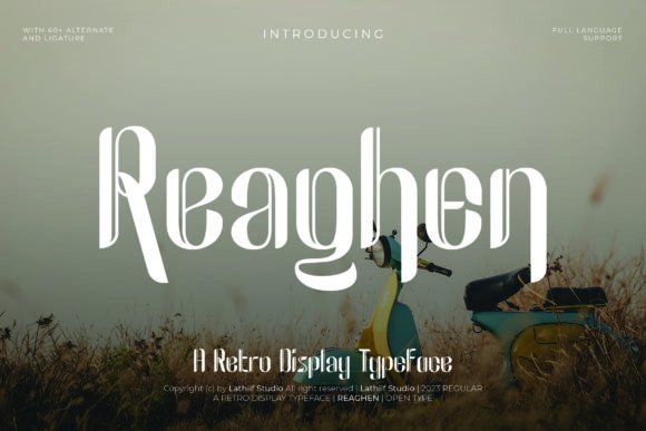 Reaghen - Retro Display Font for Campaigns That Stand Out