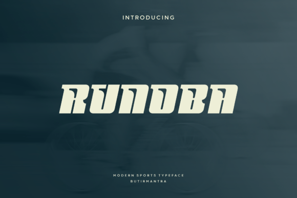 Runoba: A Bold All-Caps Display Font for Dynamic Branding