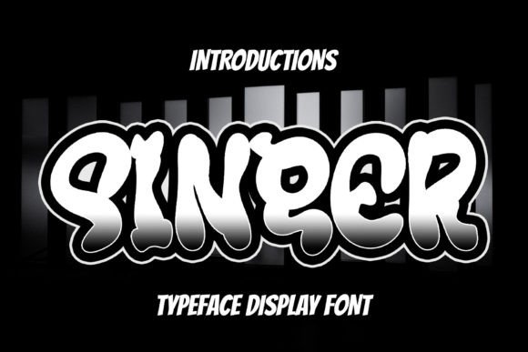 Singer Font: A Bold Display Typeface for Maker Projects