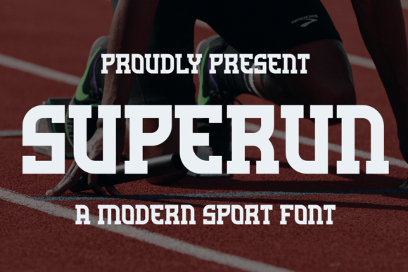 Superun: A Bold Modern Font for Crafting & Product Design