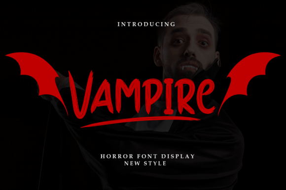 Vampires Font: The Elegant Typeface for Editorial Atmosphere