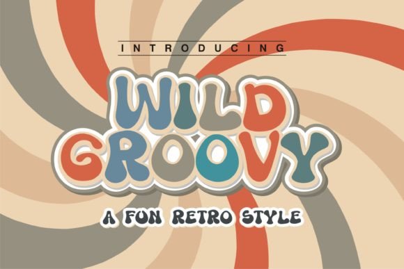 Wild Groovy: A Creative Font for Handmade Products
